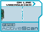Panda ActiveScan - Online Virensuche
